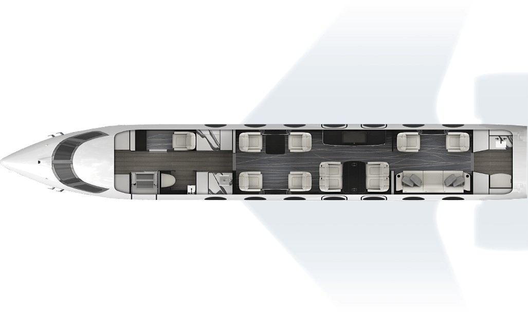 g600 interior