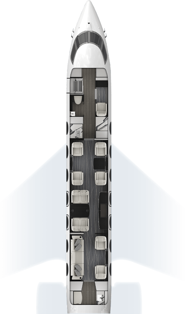 g600 interior