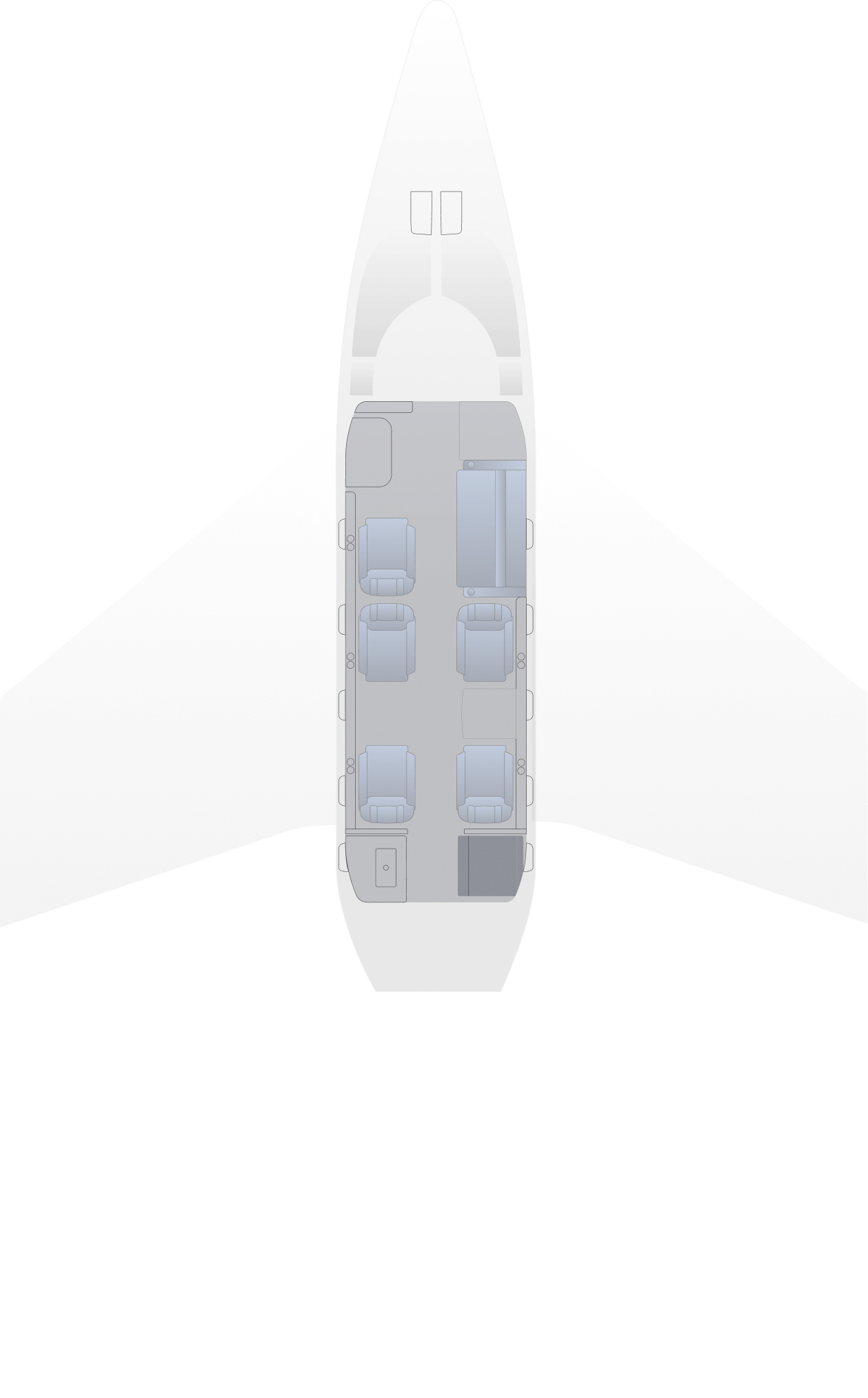 learjet 60xr cabin configuration